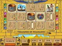 Treasures of Pharaohs 15 Line